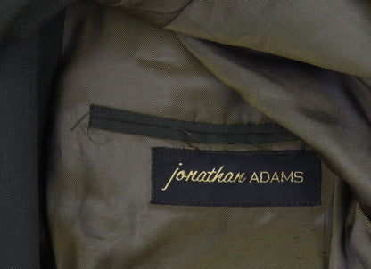Mens UK Size 40 Jonathan Adams Regular Brown Suit Jacket