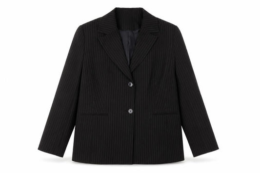 Womens UK Size 16 AMARANTO Regular Black Suit Jacket