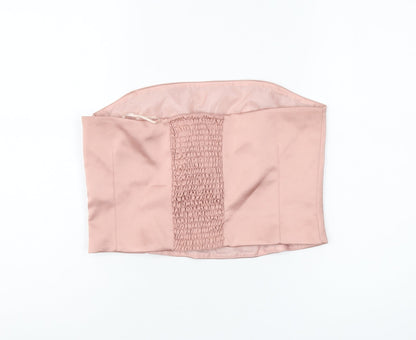 Womens UK Size 10 NEXT Pink Camisole Blouse
