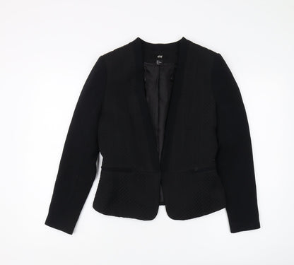H&M Women's Black Blazer Size 8 for Business Wear
