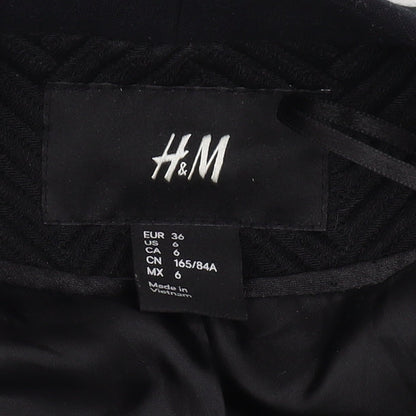 H&M Women's Black Blazer Size 8 for Business Wear