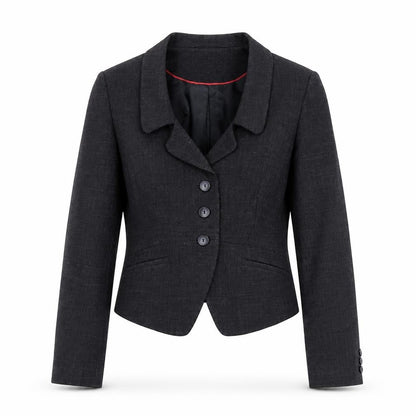 Next Women's Black Blazer Size 12, Regular Fit