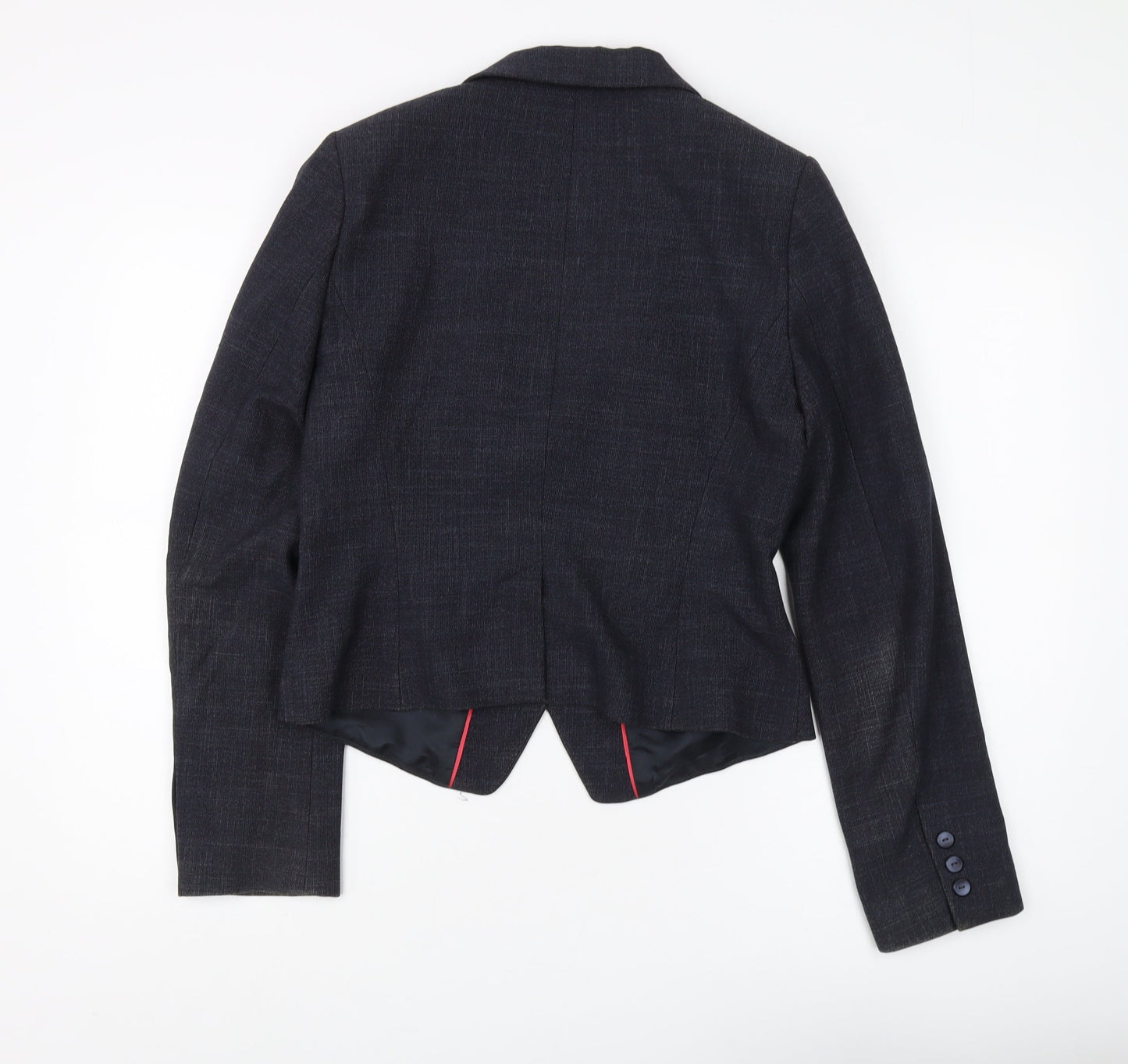 Next Women's Black Blazer Size 12, Regular Fit