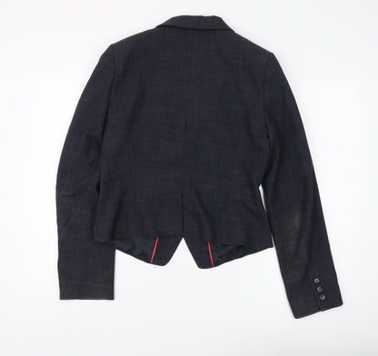 Next Women's Black Blazer Size 12, Regular Fit