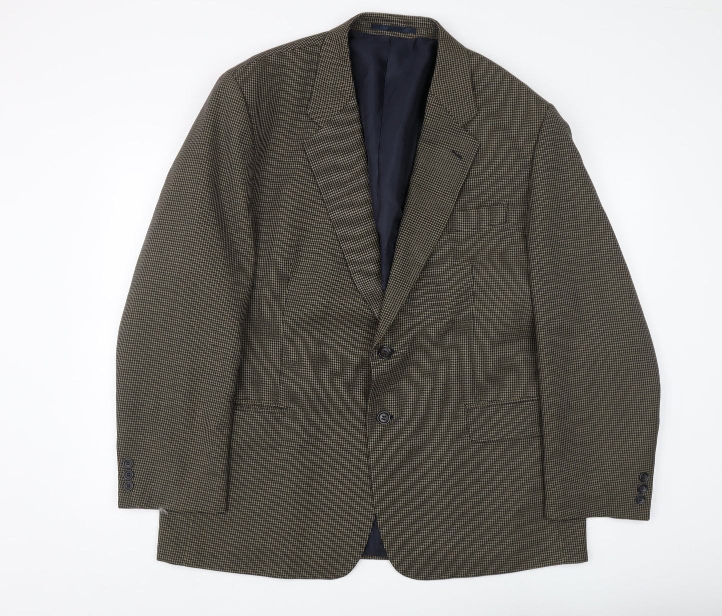 Mens UK Size 46 Burton Regular Brown Suit Jacket
