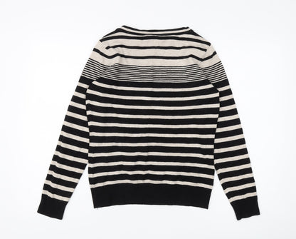 Womens UK Size 12 Wallis Black Pullover Jumper
