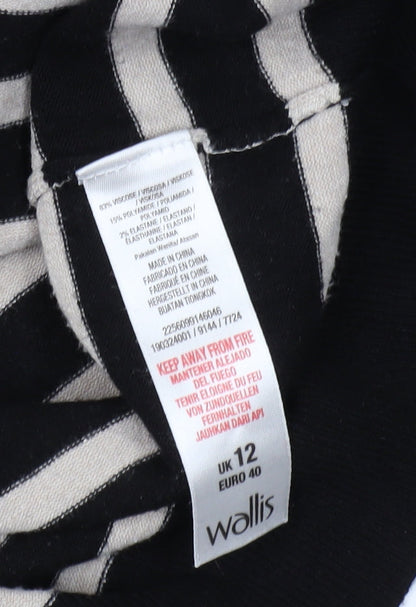 Womens UK Size 12 Wallis Black Pullover Jumper
