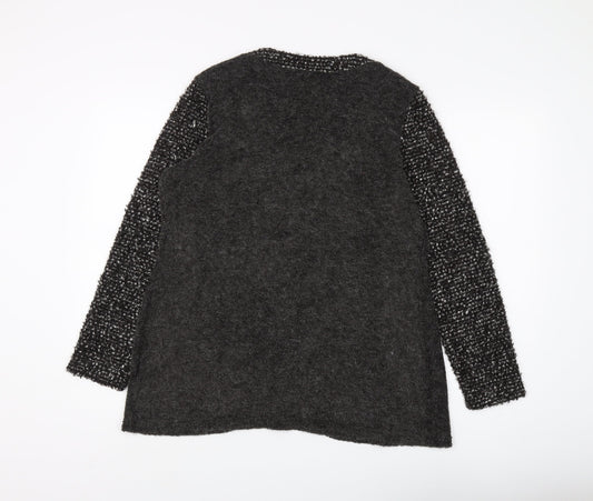 Womens UK Size S Klass Grey Tunic Jumper