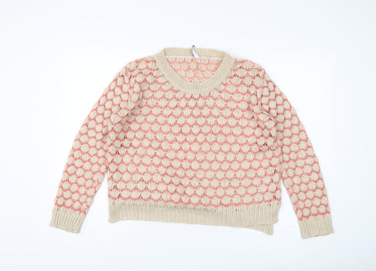 Henry Holland Women's Geometric Knit Pullover Size 10