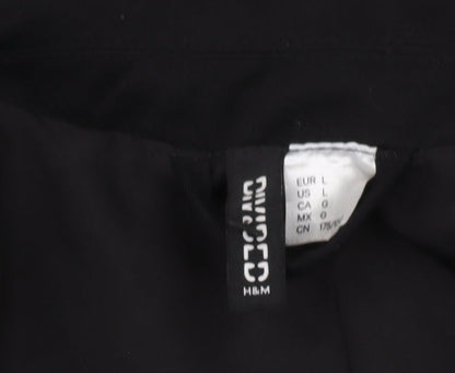 H&M Unisex Black Suit Jacket, Size 12, Business Casual