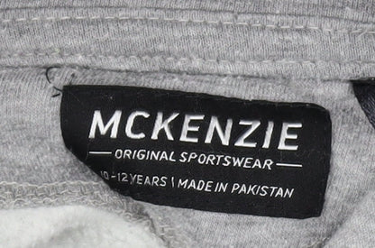 McKenzie Boys Grey Pullover Hoodie 11-12 Years