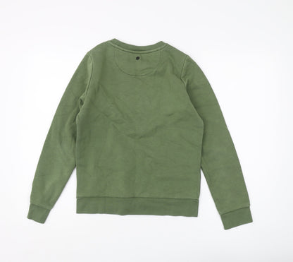 Melting Stockholm Unisex Green XS Pullover Sweatshirt