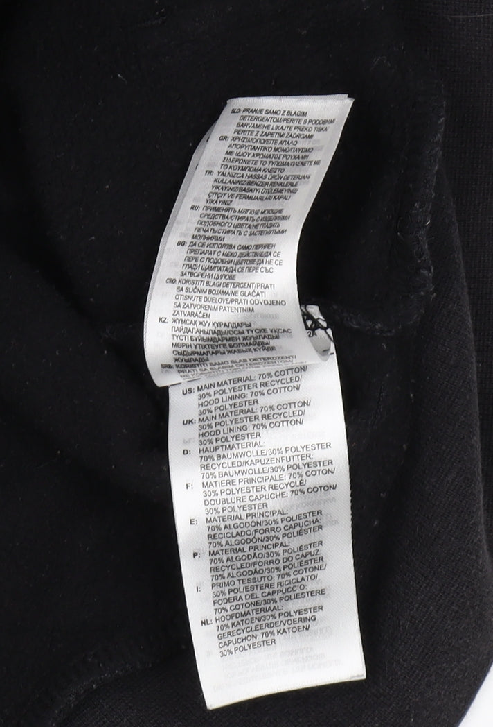 Adidas Black Men's S Full Zip Hoodie