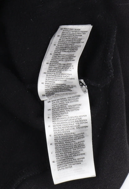 Adidas Black Men's S Full Zip Hoodie