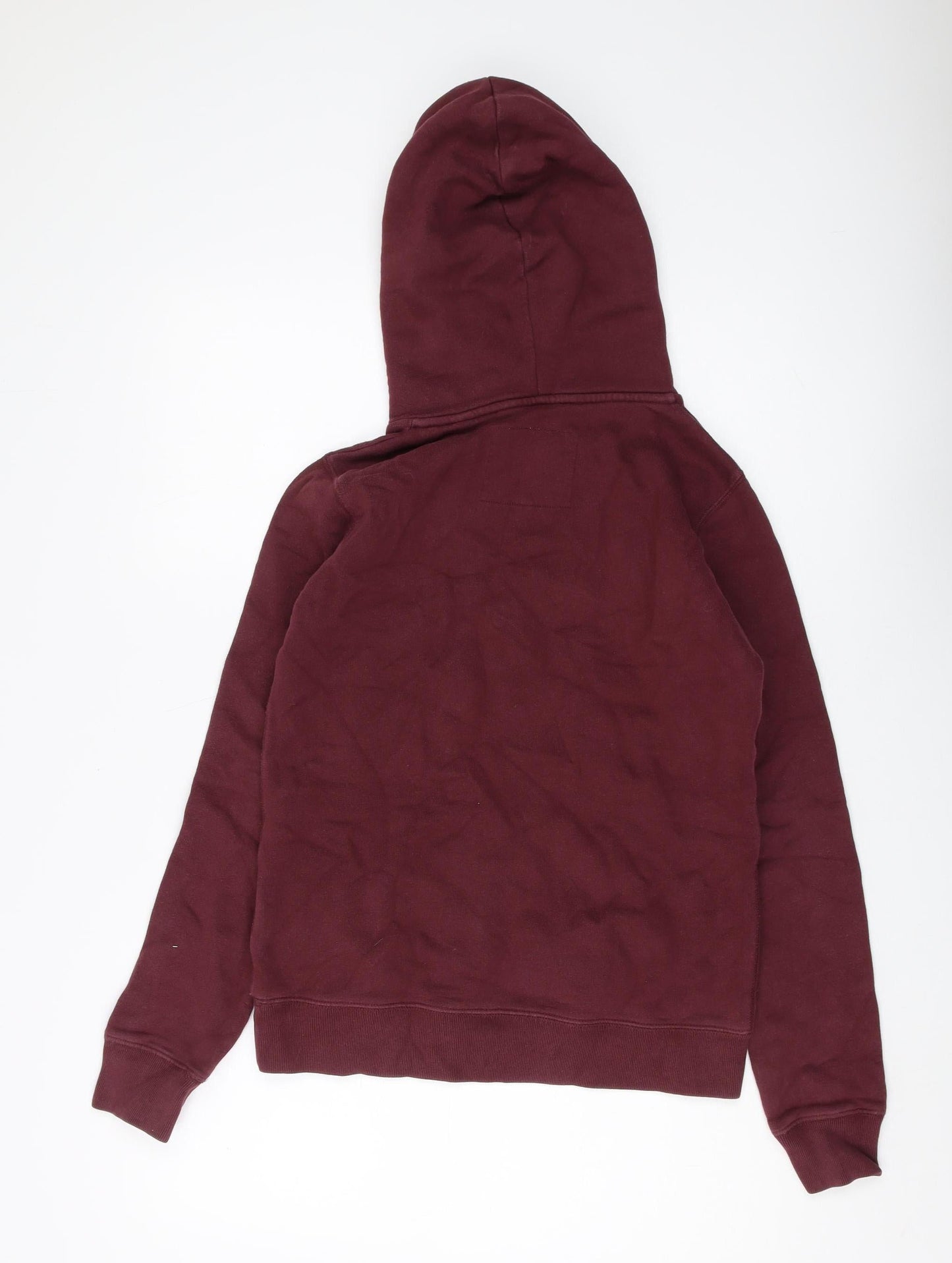 Womens UK Size 10 Jack Wills Red Pullover Hoodie