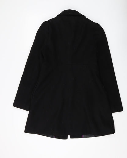 Womens UK Size 8 Red Herring Black Embroidered