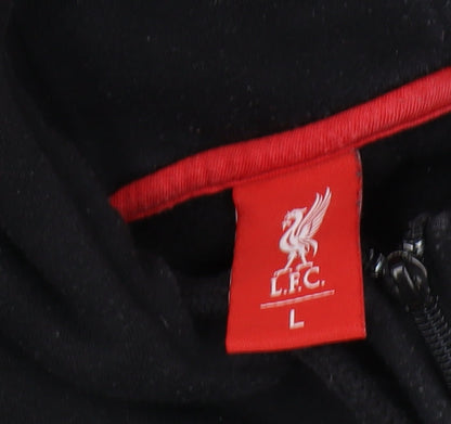 LFC Men's Black Half-Zip Hoodie - Size L