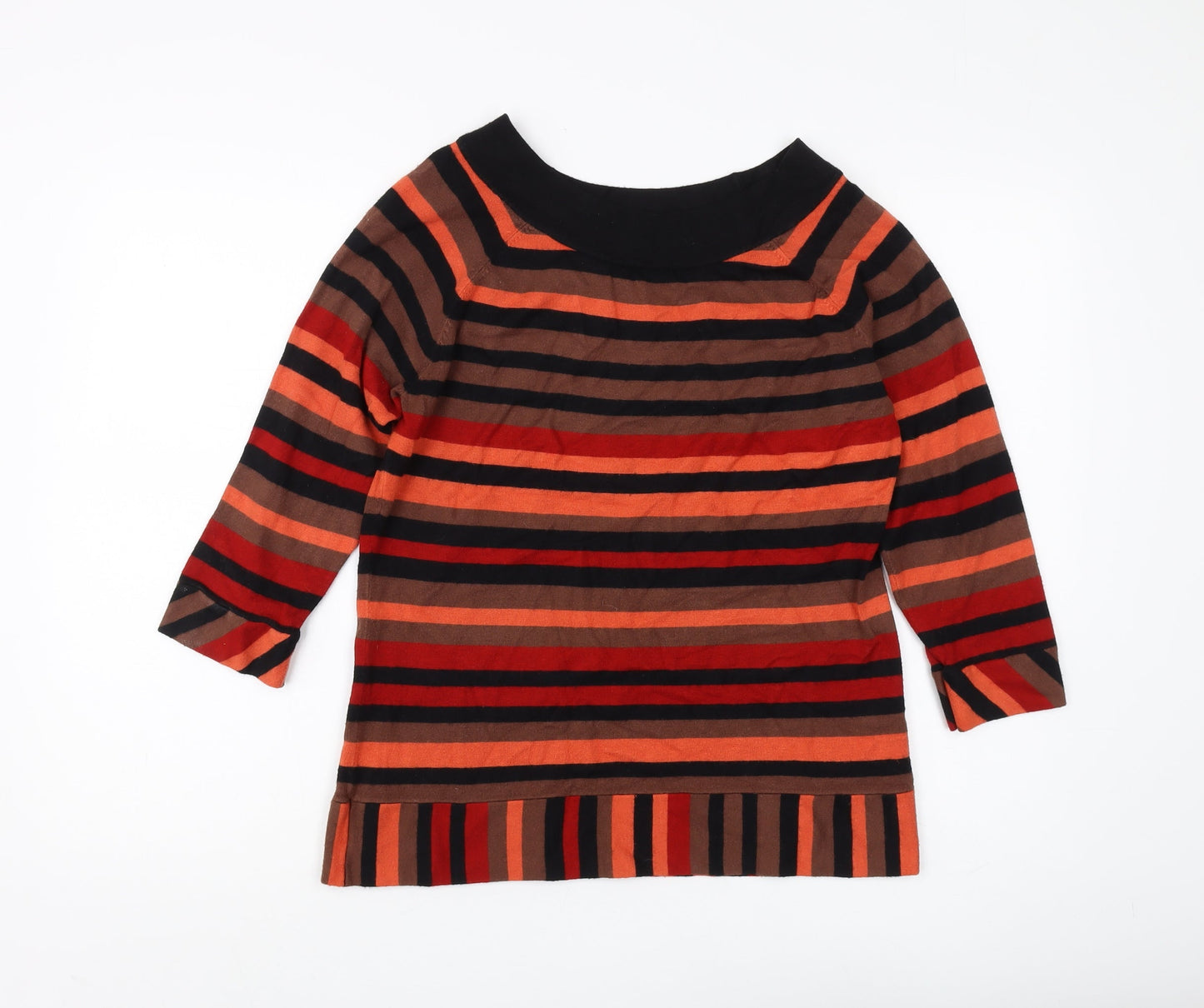 Womens UK Size 14 Principles by Ben de Lisi Multicoloured Pullover Jumper