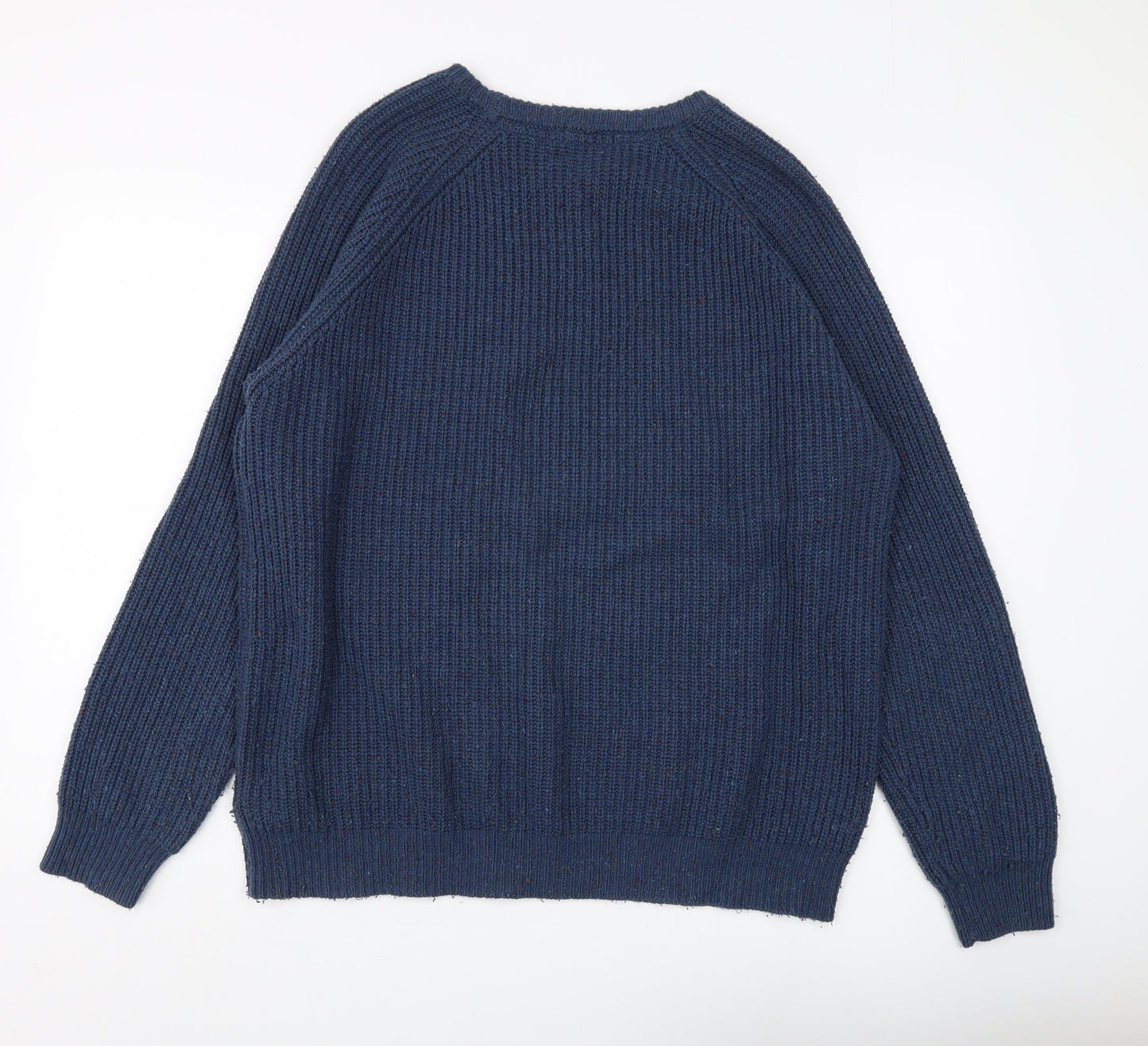 Cotton Traders Men's Blue XL Pullover Jumper