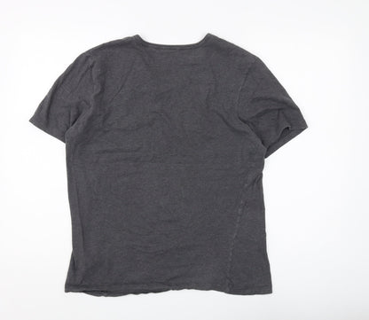 Mens UK Size M HUGO BOSS Grey  T-Shirt