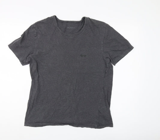 Mens UK Size M HUGO BOSS Grey  T-Shirt