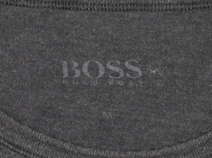 Mens UK Size M HUGO BOSS Grey  T-Shirt