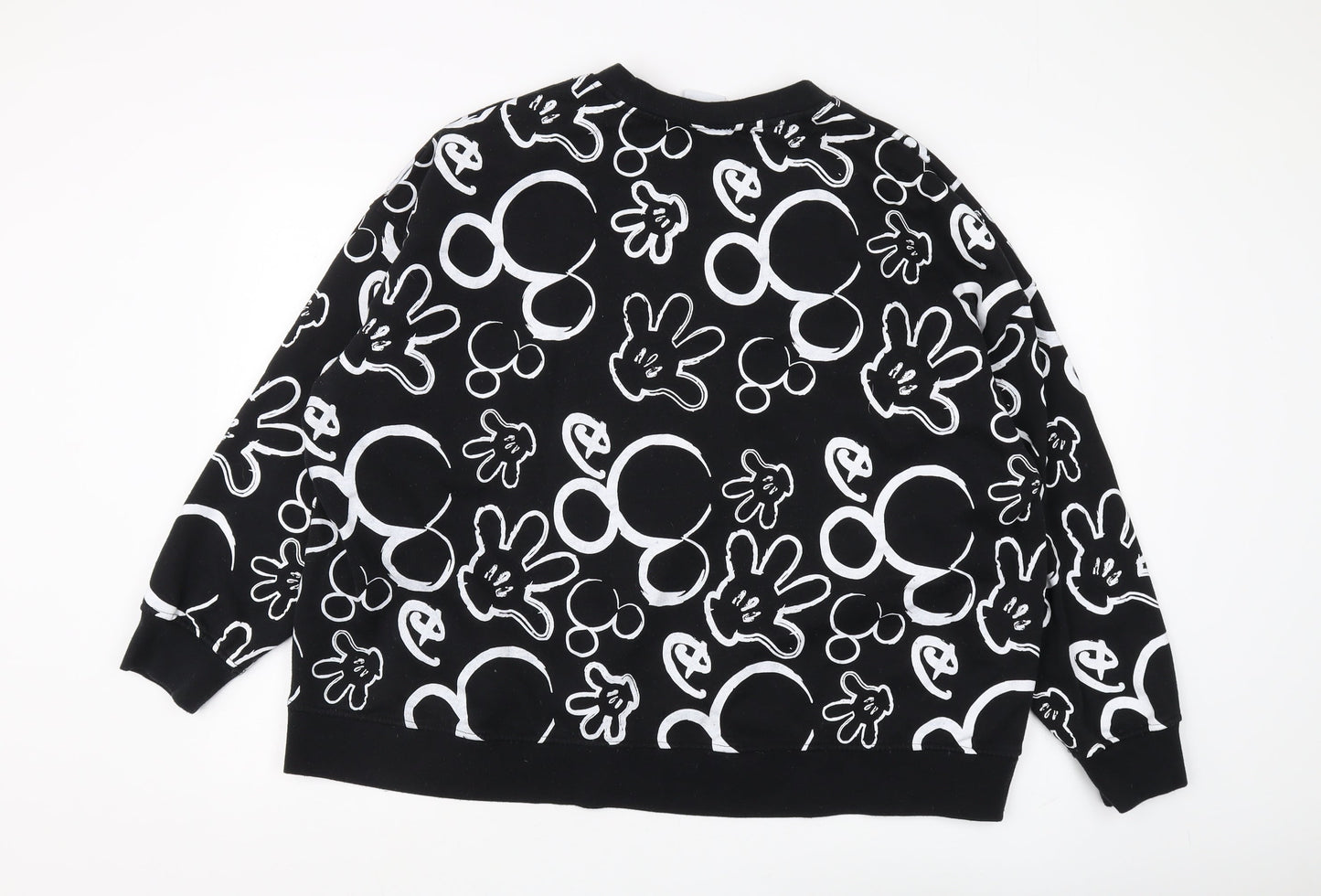 Womens UK Size 2XL Disney Black Pullover Sweatshirt