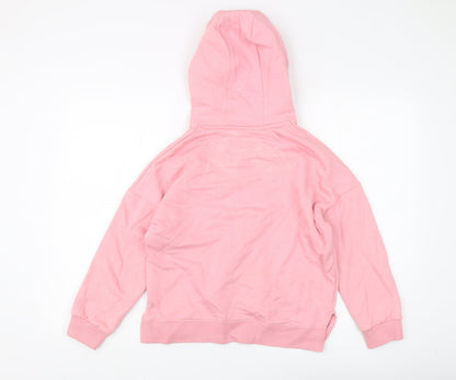 USA Pro Pink Girls Hoodie 11-12 Years Pullover Logo