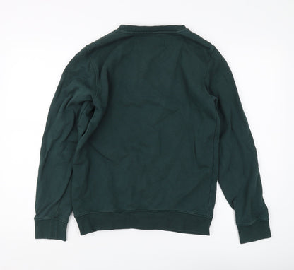 Mens UK Size S Replay Green Pullover Sweatshirt