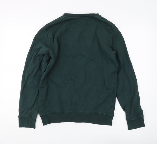 Mens UK Size S Replay Green Pullover Sweatshirt