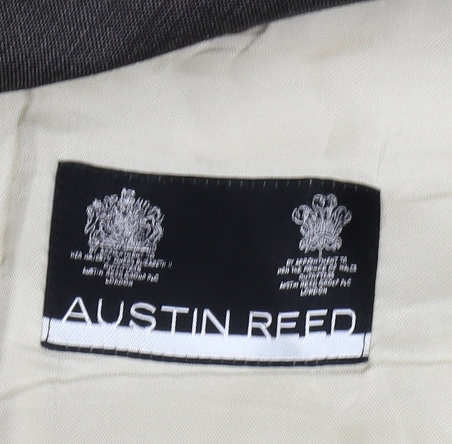 Austin Reed Men's Black Long Blazer 44L, Formal