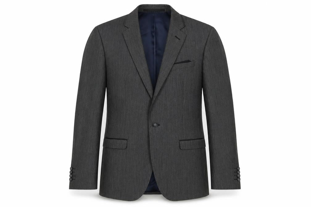 Mens UK Size 36 Benetti Regular Grey Suit Jacket