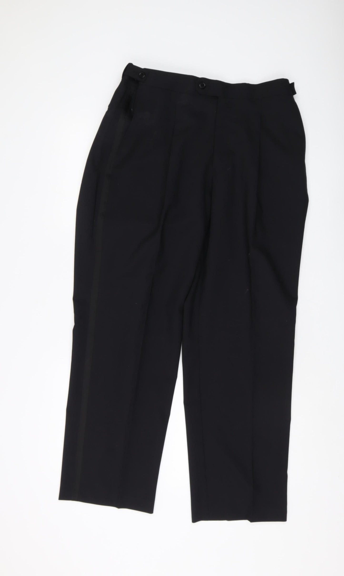 Taylor & Wright Men's Black Dress Pants Size 36 Formal