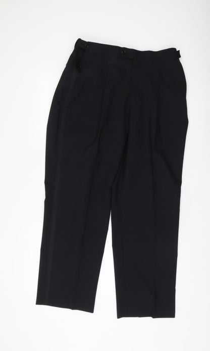 Taylor & Wright Men's Black Dress Pants Size 36 Formal