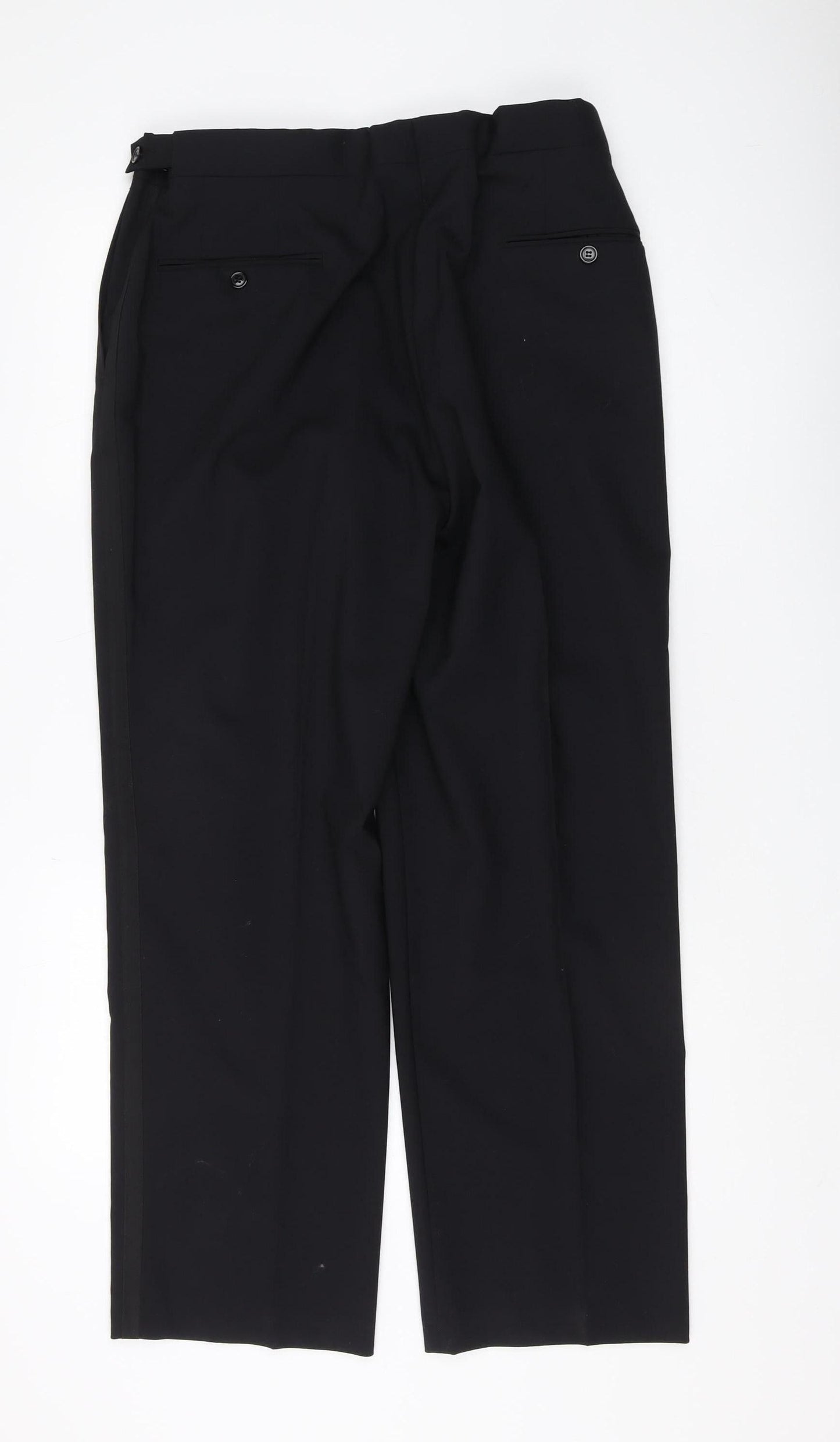 Taylor & Wright Men's Black Dress Pants Size 36 Formal