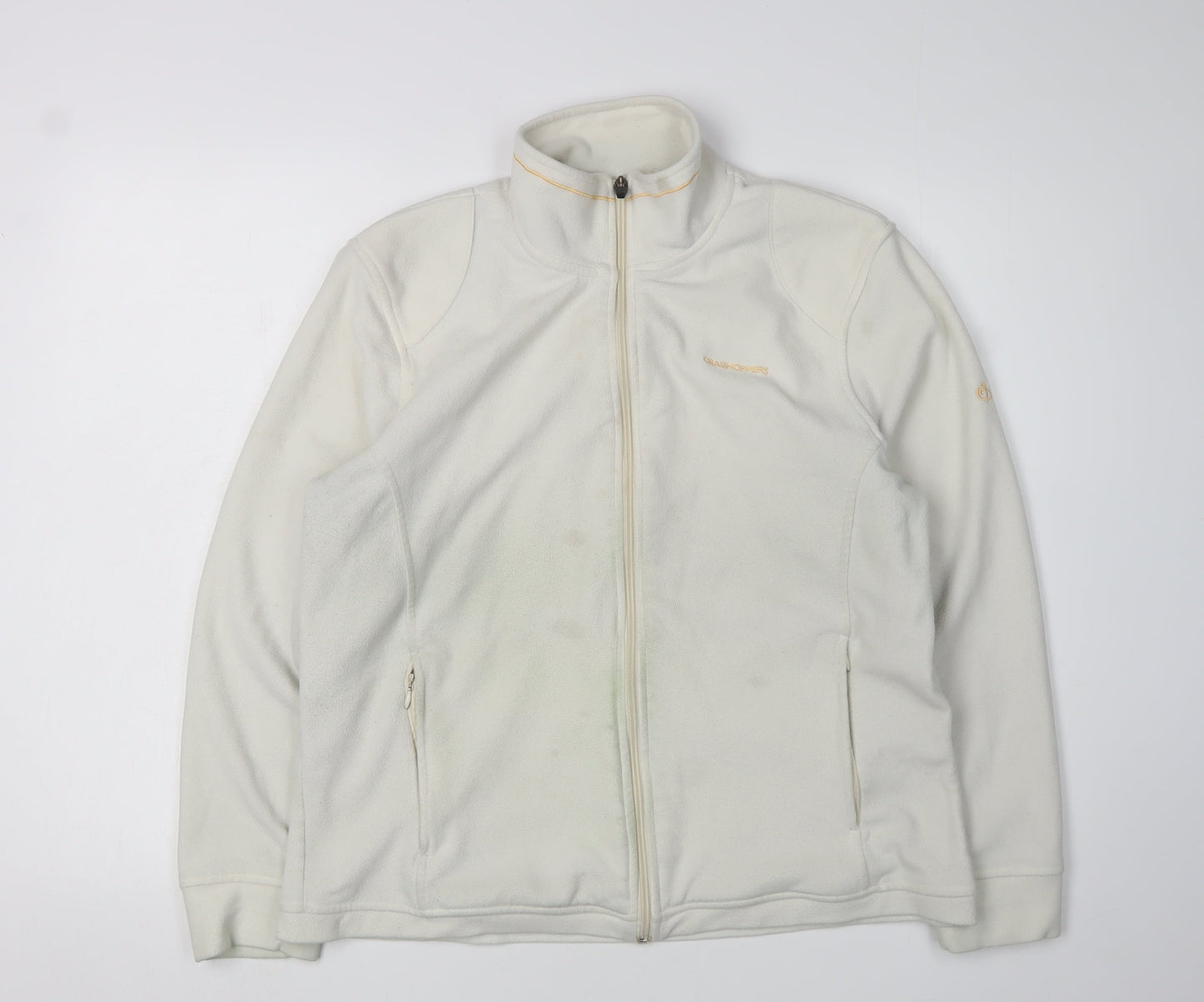 Womens UK Size 14 Craghoppers White Basic Jacket