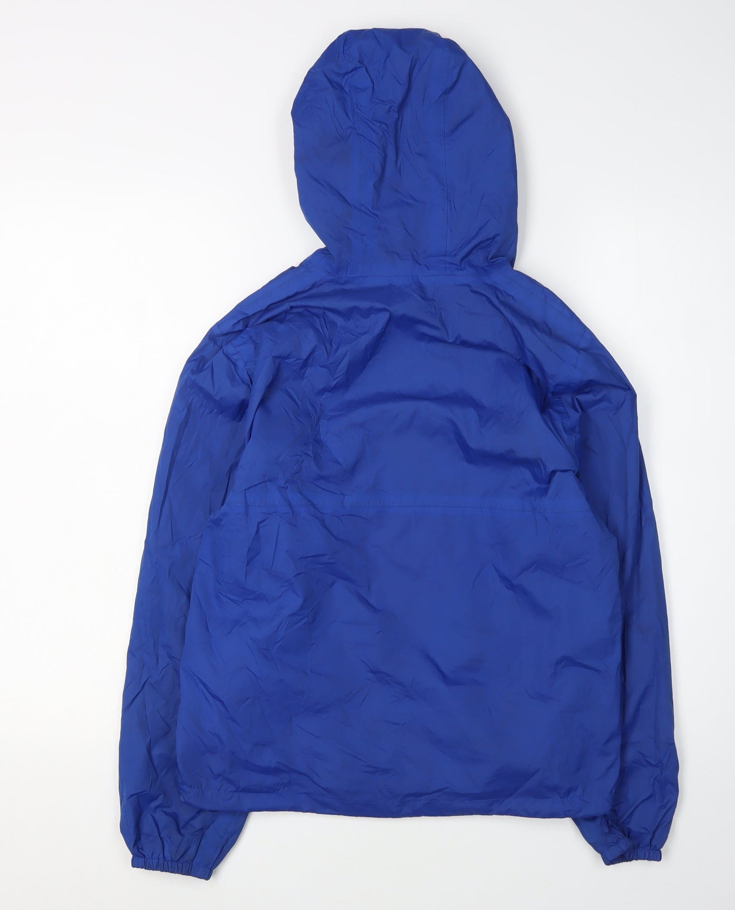 Freedom Trail Boys Blue Hooded Windbreaker Jacket L
