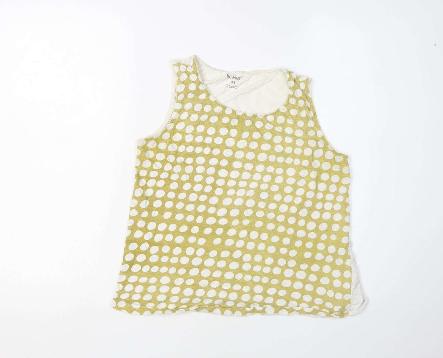 Howies Women’s Green Polka Dot Tank Top XS