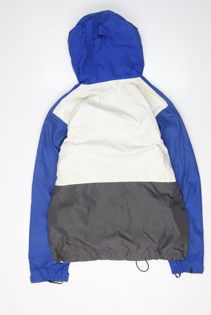 Mens UK Size S Bonfire Multicoloured Windbreaker Coat