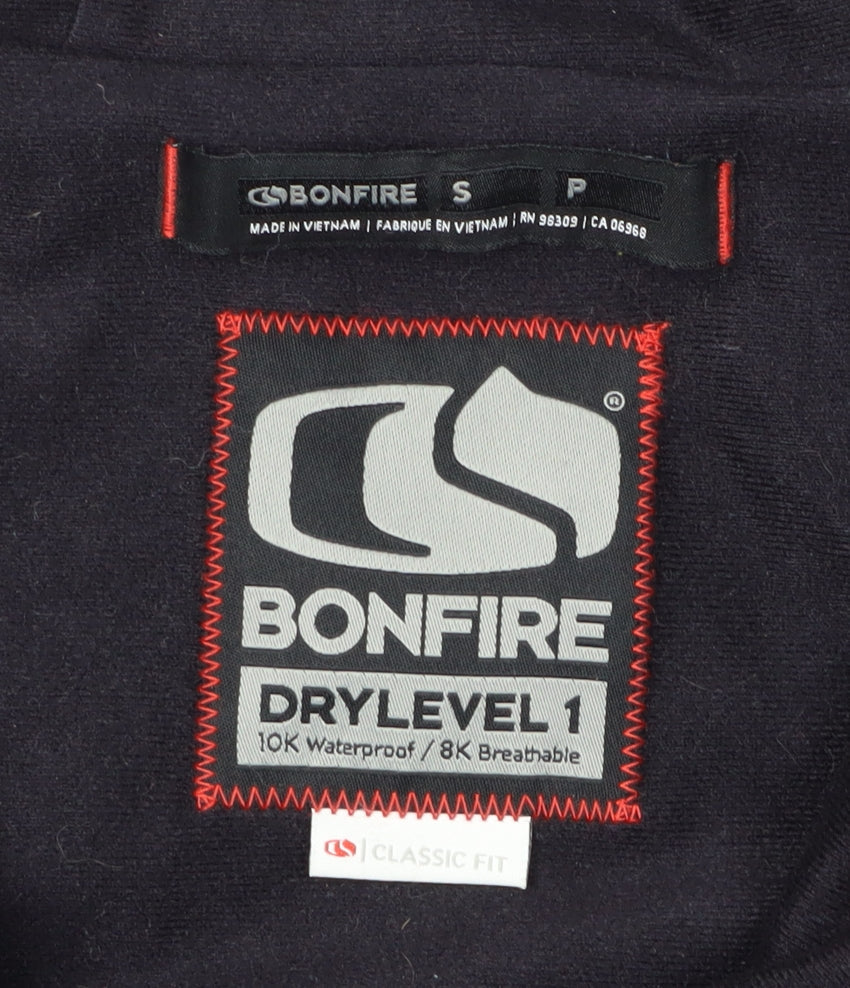 Mens UK Size S Bonfire Multicoloured Windbreaker Coat