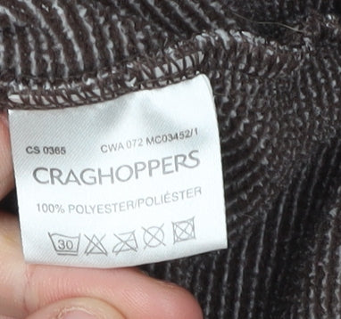 Mens UK Size UK 16 Craghoppers Brown 1/4 Zip Sweatshirt