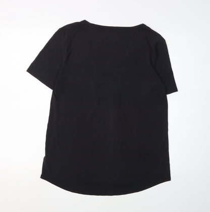 GapFit Women's Black XS V-Neck Gym T-Shirt