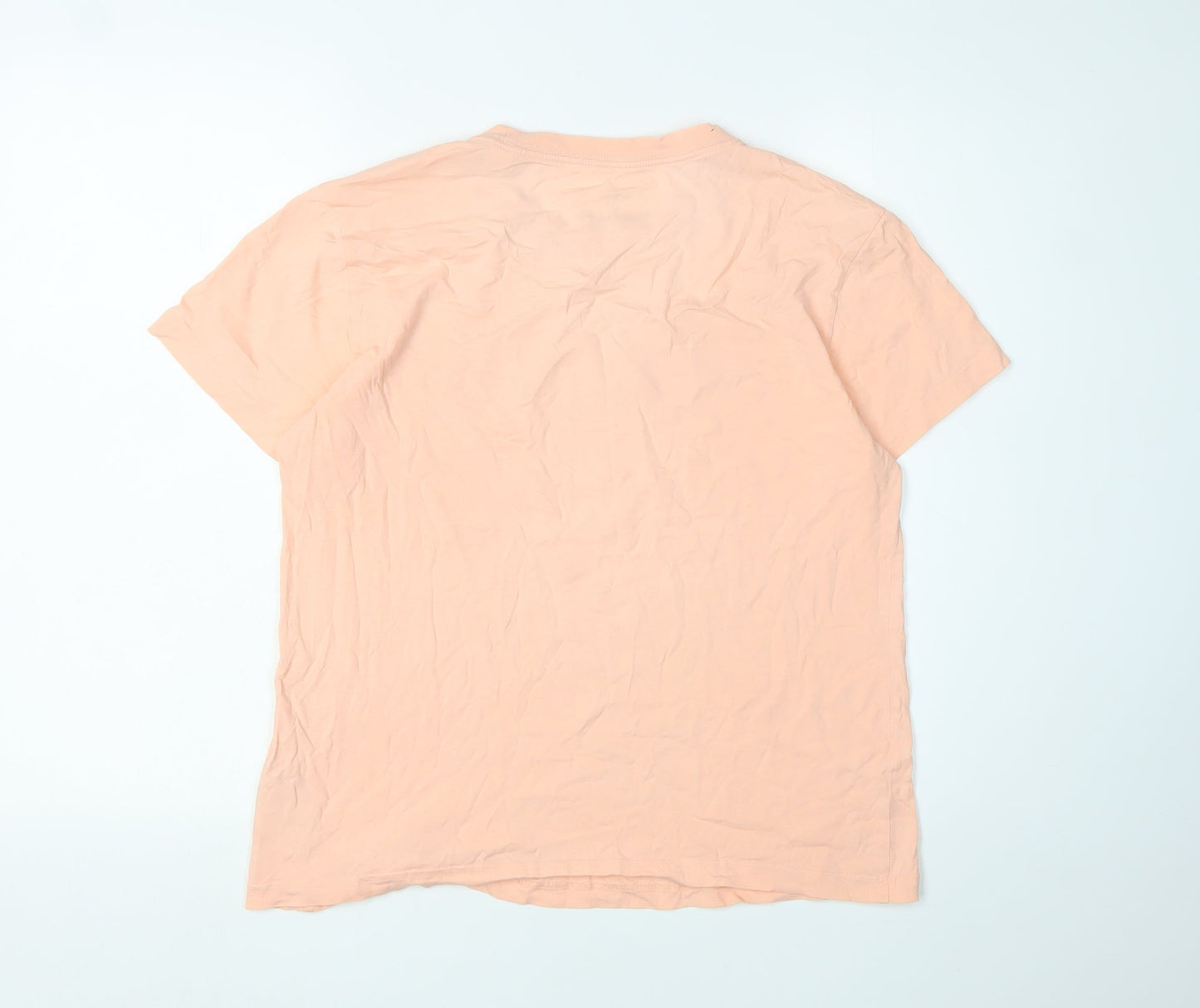 Womens UK Size XS adidas Peach Basic T-Shirt