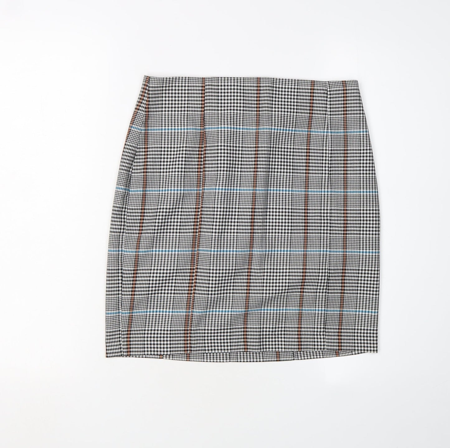 ASOS Women's Check Pencil Skirt Size 10 Multicoloured