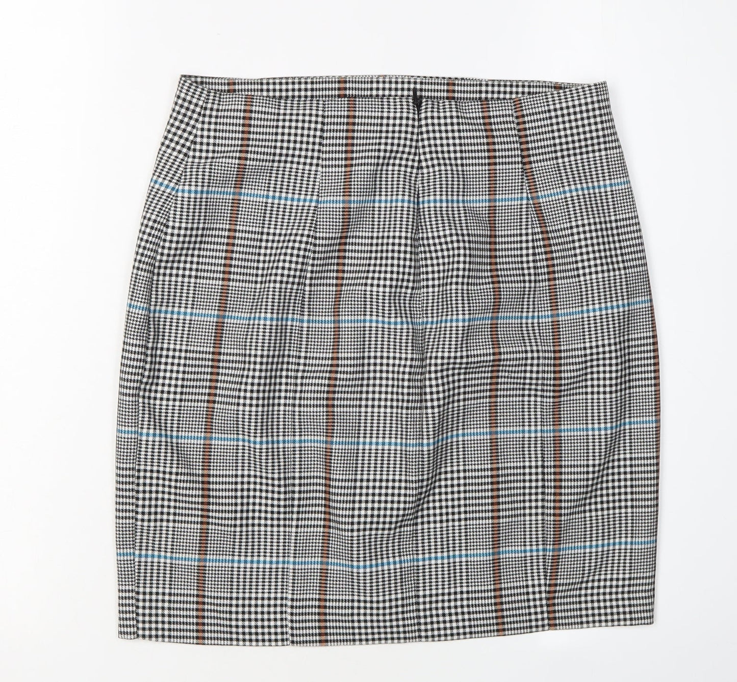 ASOS Women's Check Pencil Skirt Size 10 Multicoloured