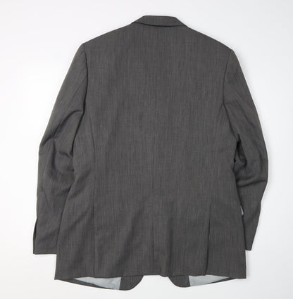 Thomas Brooks Men's Grey Blazer 40R Business Formal