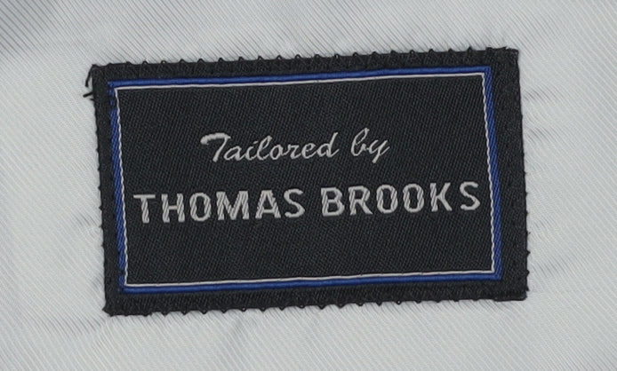 Thomas Brooks Men's Grey Blazer 40R Business Formal