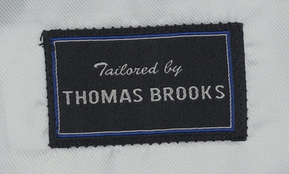 Thomas Brooks Men's Grey Blazer 40R Business Formal