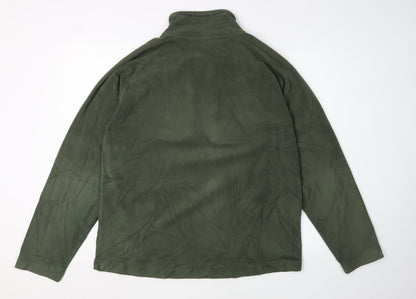 Mens UK Size M Craghoppers Green 1/2 Zip Sweatshirt