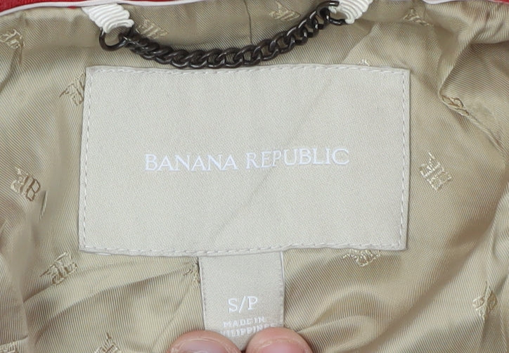 Banana Republic Red Women's Mid-Length Coat S